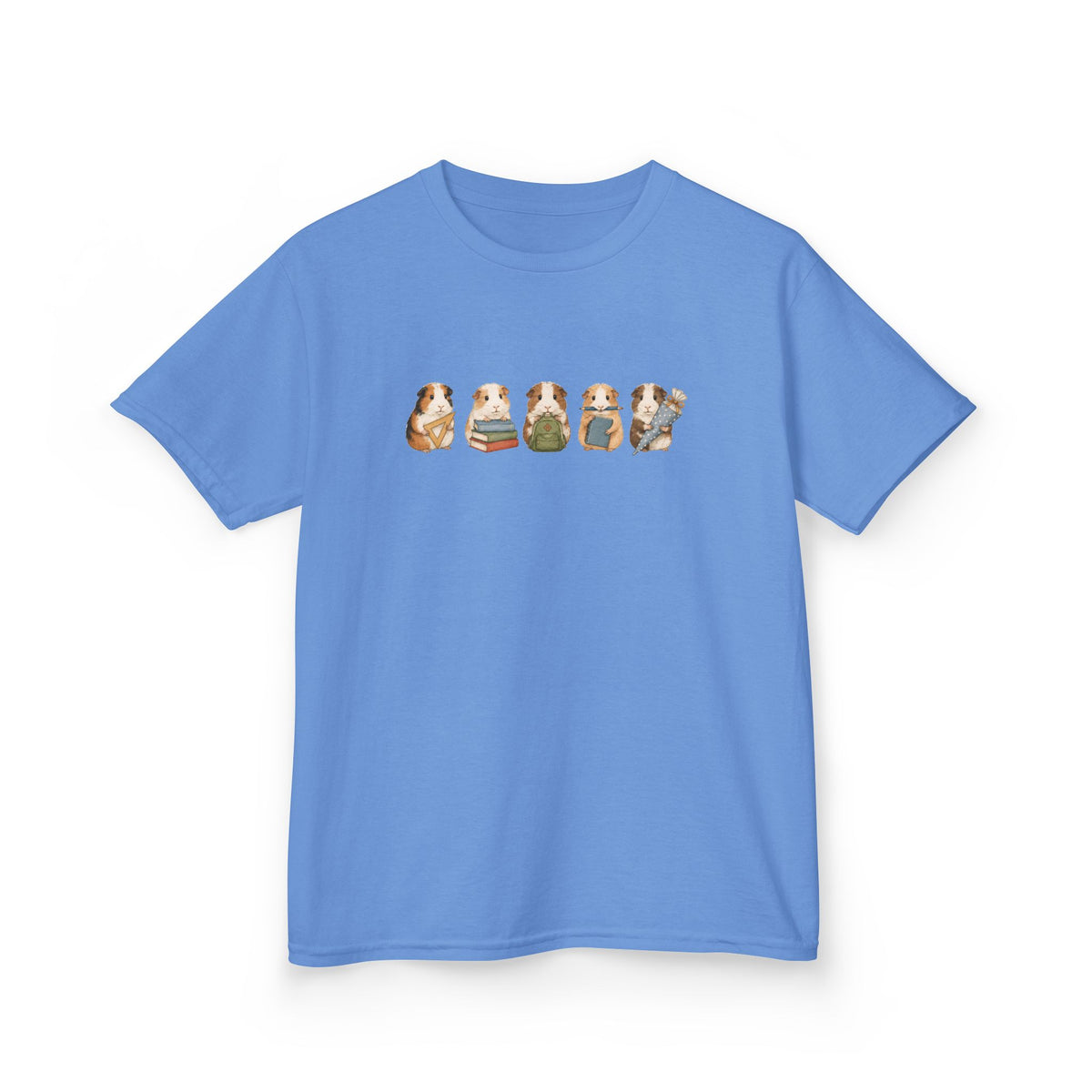 First Day of School Kids T-Shirt - Cute Guinea Pigs Back to School Shirt - First Day of School Gift for Boys and Girls