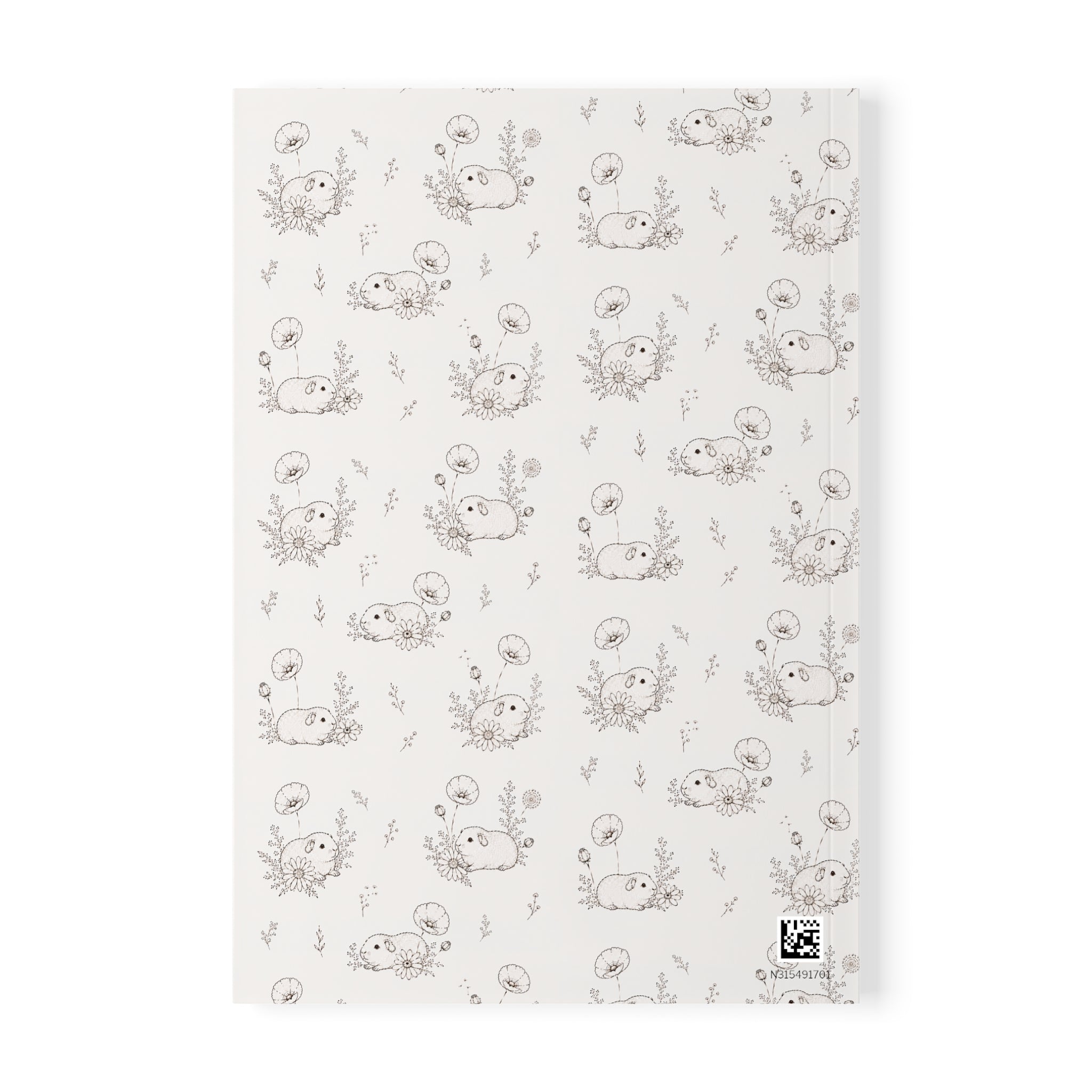 Botanical Guinea Pig A5 Notebook | Softcover Journal