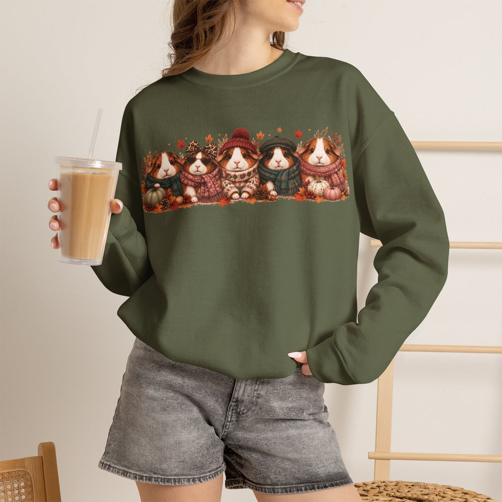 Guinea Pig Sweatshirt – Cozy Autumn Crewneck
