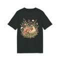 Guinea Pig Floral Tee — Vintage Bouquet Small Pet Graphic T-Shirt