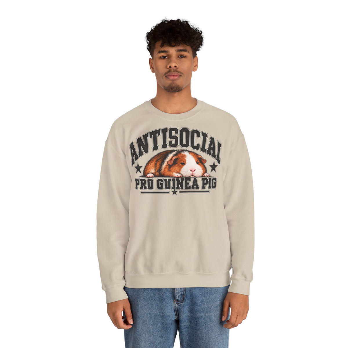 Antisocial Pro Guinea Pig Sweatshirt