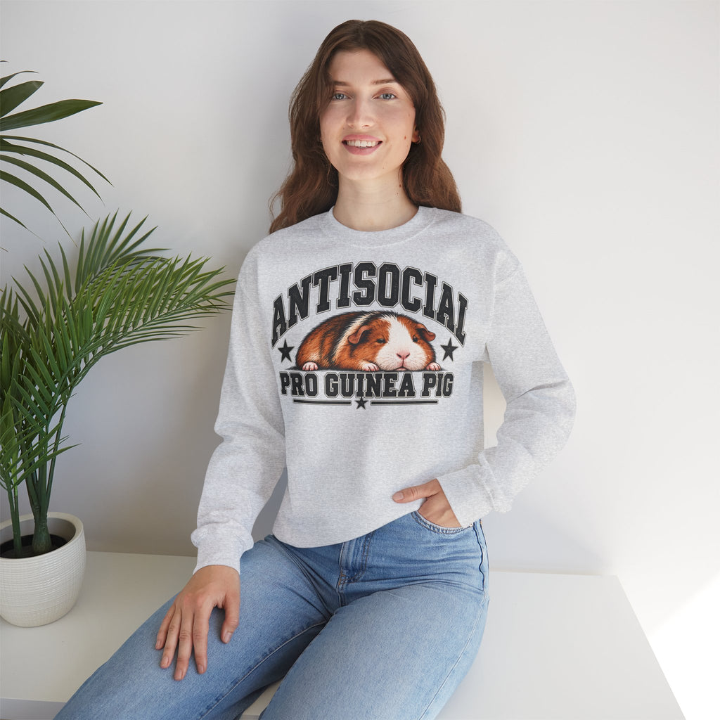 Antisocial Pro Guinea Pig Sweatshirt