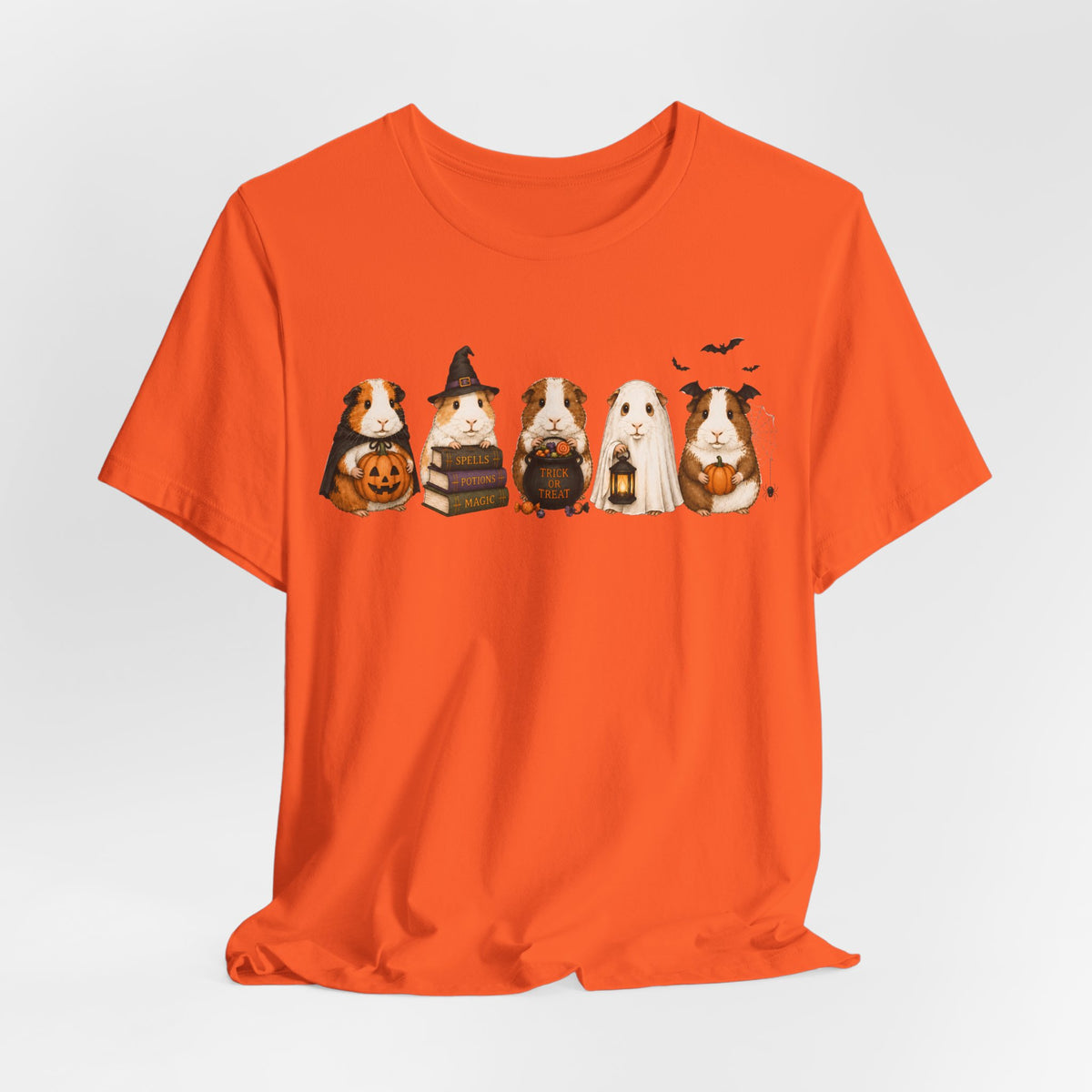 Halloween Guinea Pig T‑Shirt — Cute Pets in Costumes Tee