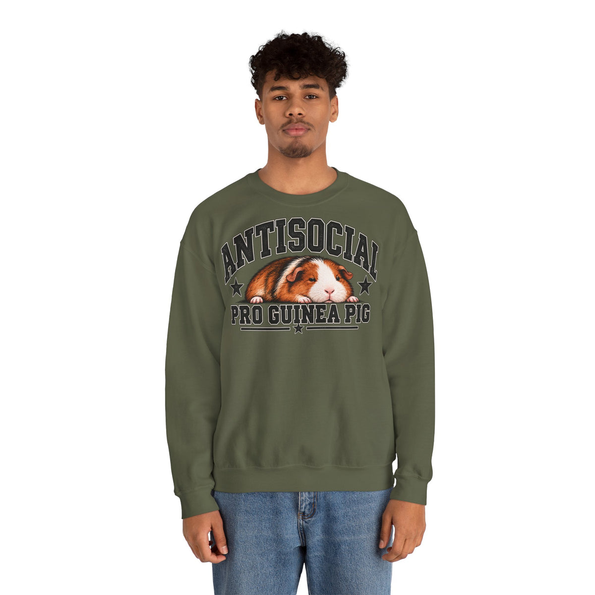 Antisocial Pro Guinea Pig Sweatshirt