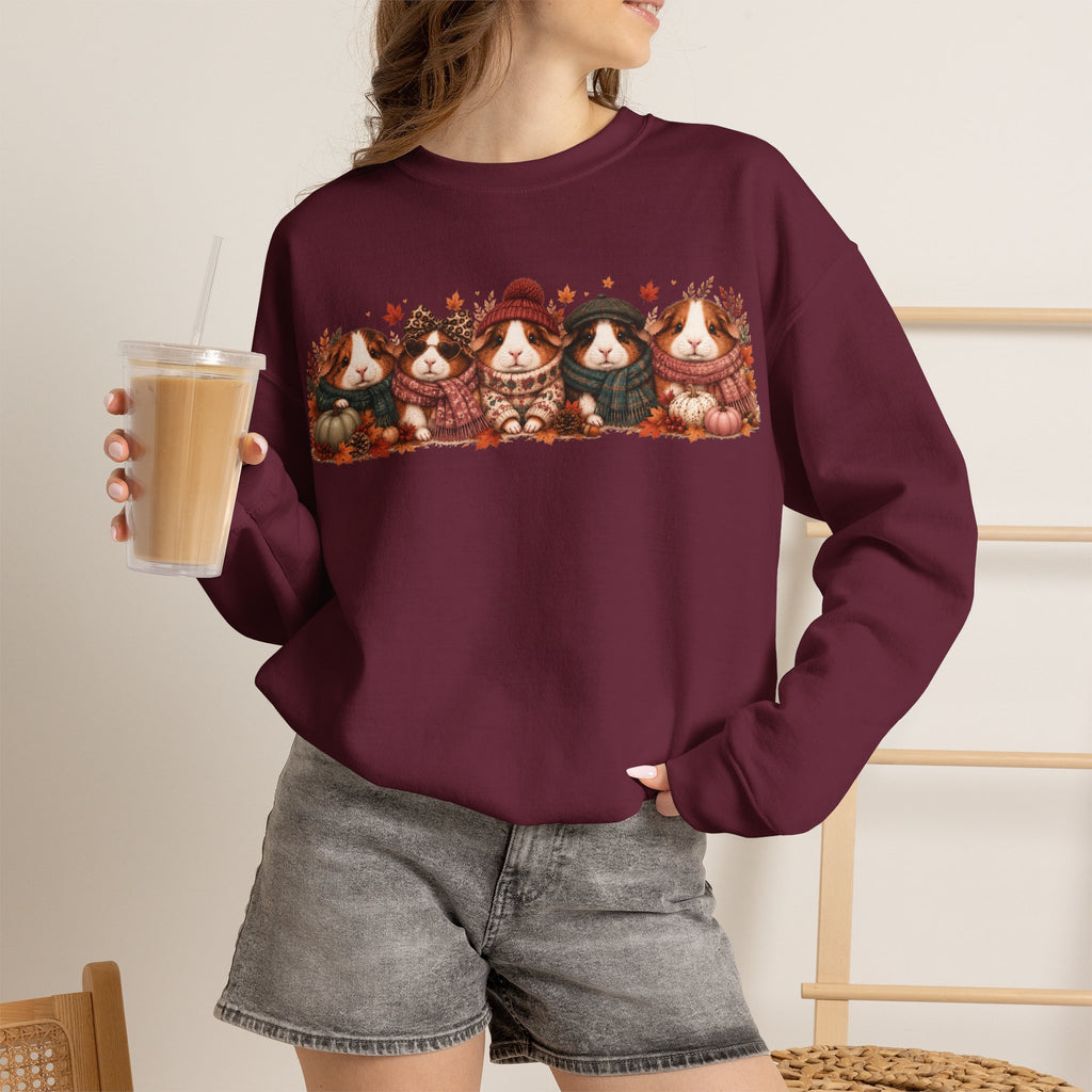Guinea Pig Sweatshirt – Cozy Autumn Crewneck