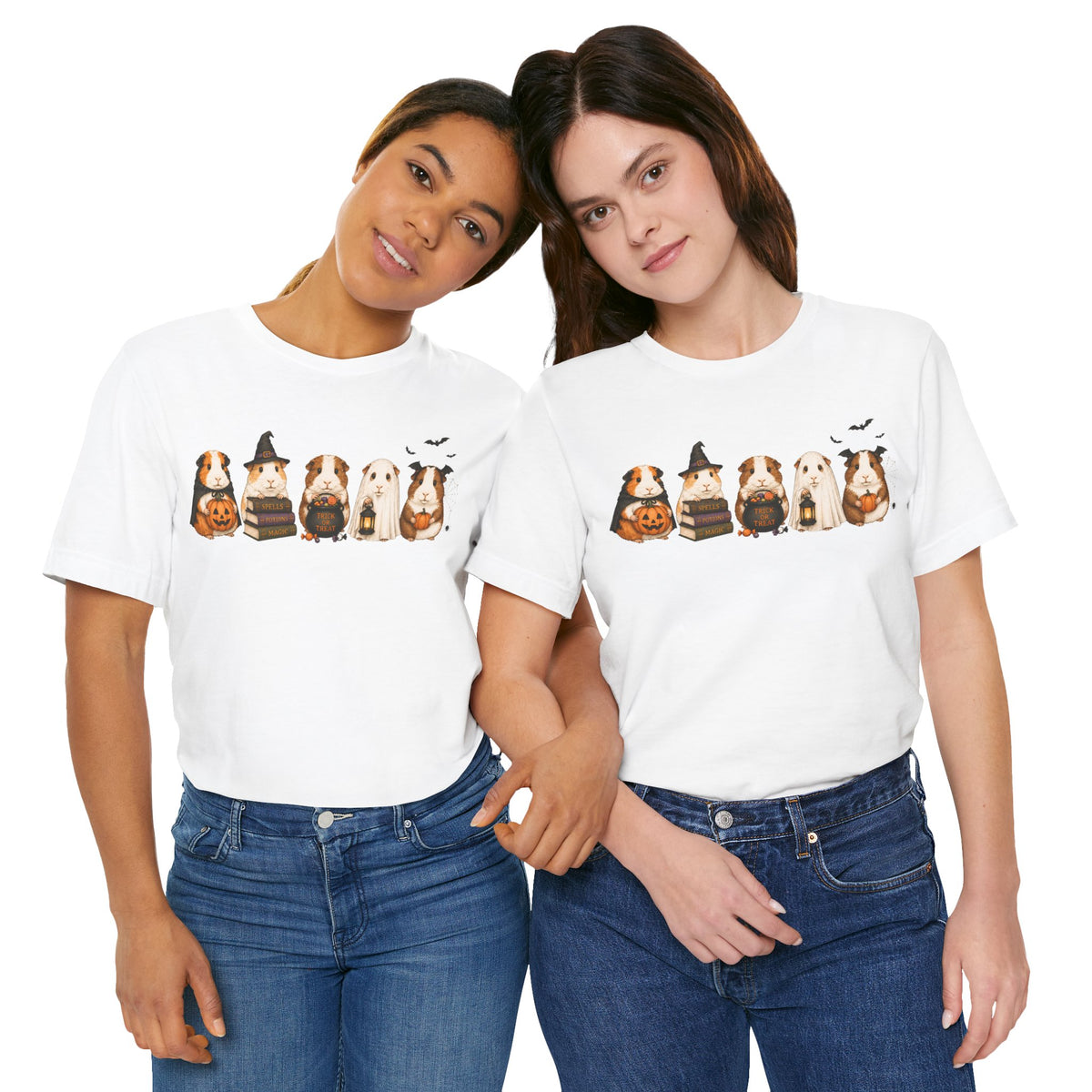Halloween Guinea Pig T‑Shirt — Cute Pets in Costumes Tee