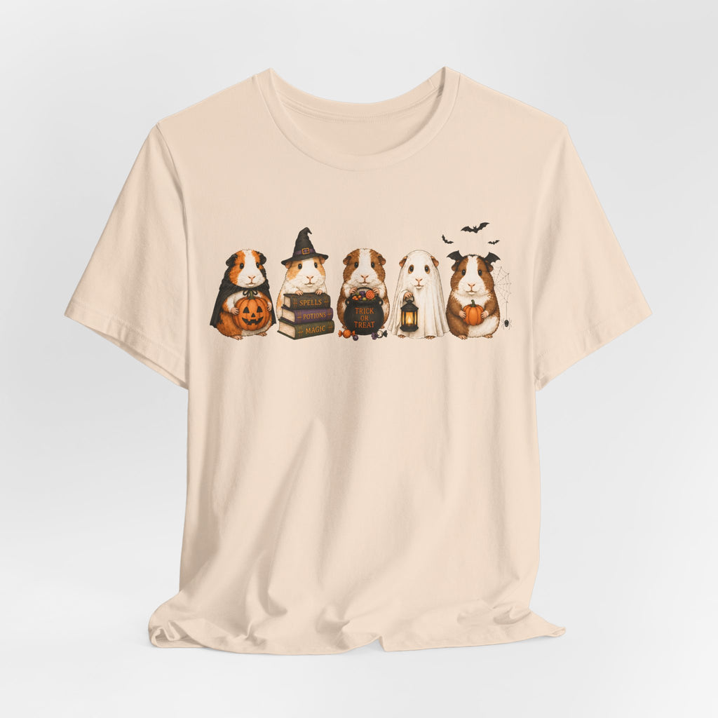 Halloween Guinea Pig T‑Shirt — Cute Pets in Costumes Tee