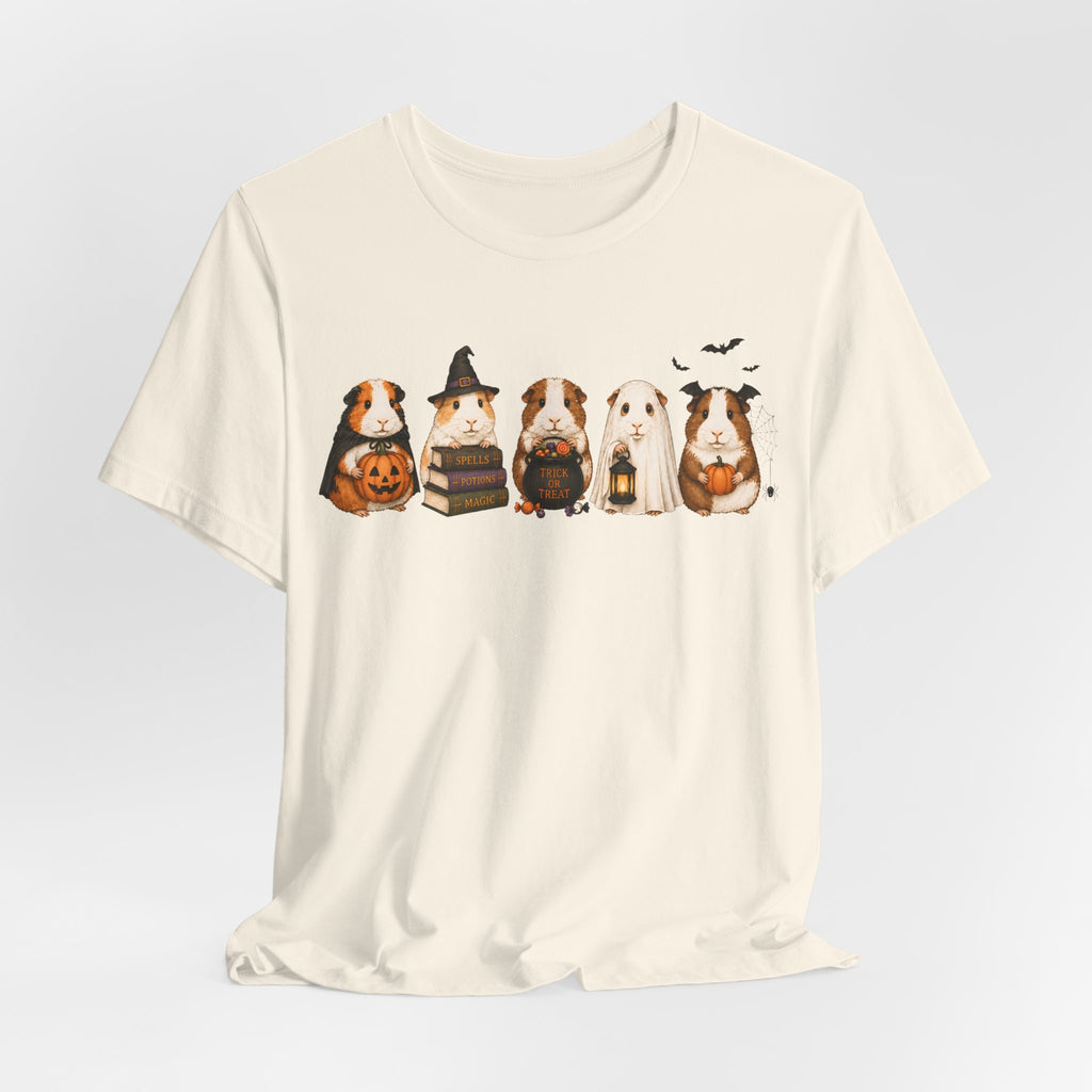 Halloween Guinea Pig T‑Shirt — Cute Pets in Costumes Tee