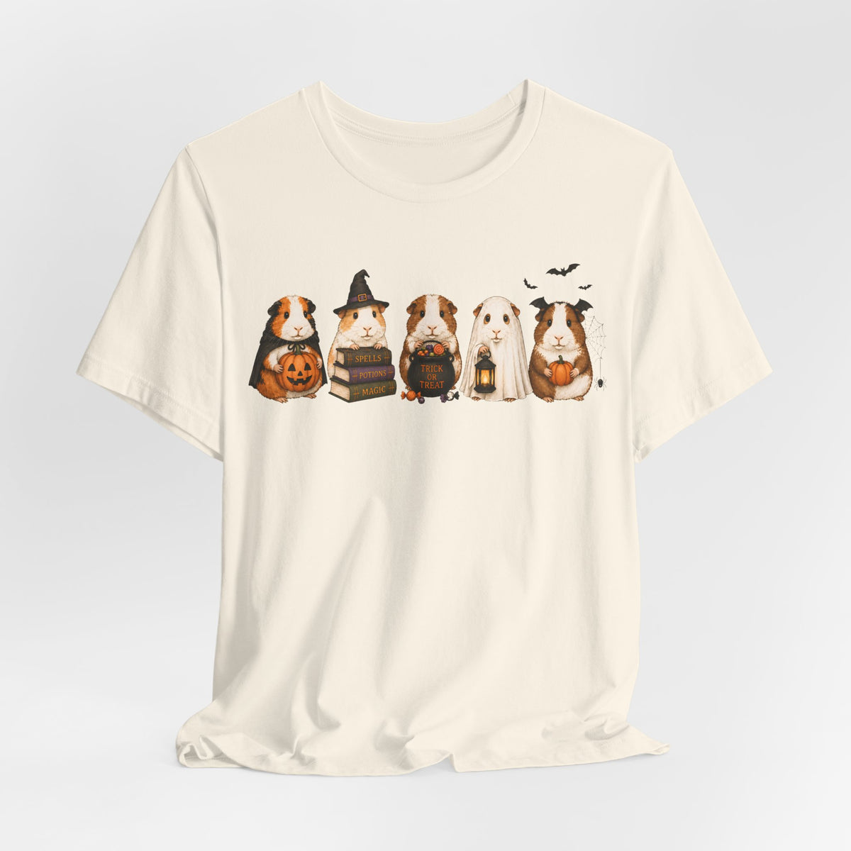 Halloween Guinea Pig T‑Shirt — Cute Pets in Costumes Tee
