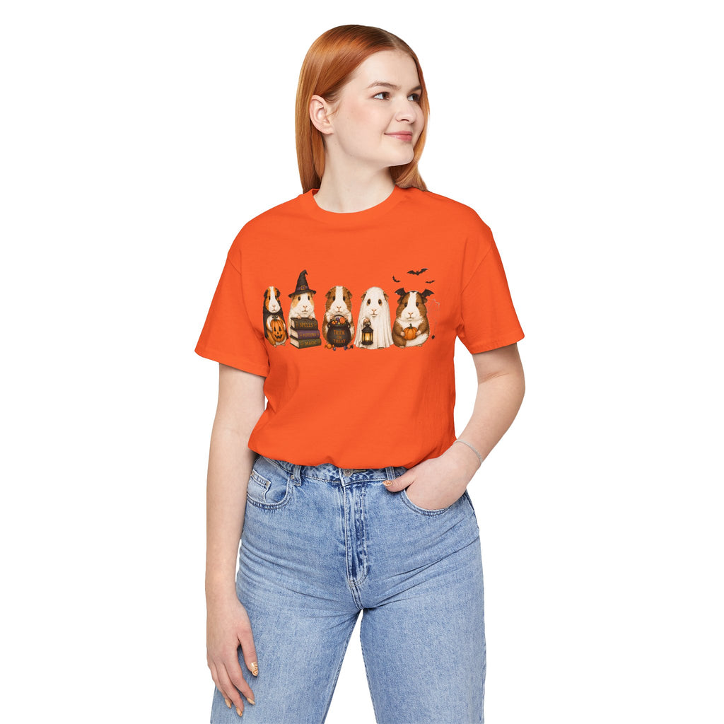Halloween Guinea Pig T‑Shirt — Cute Pets in Costumes Tee