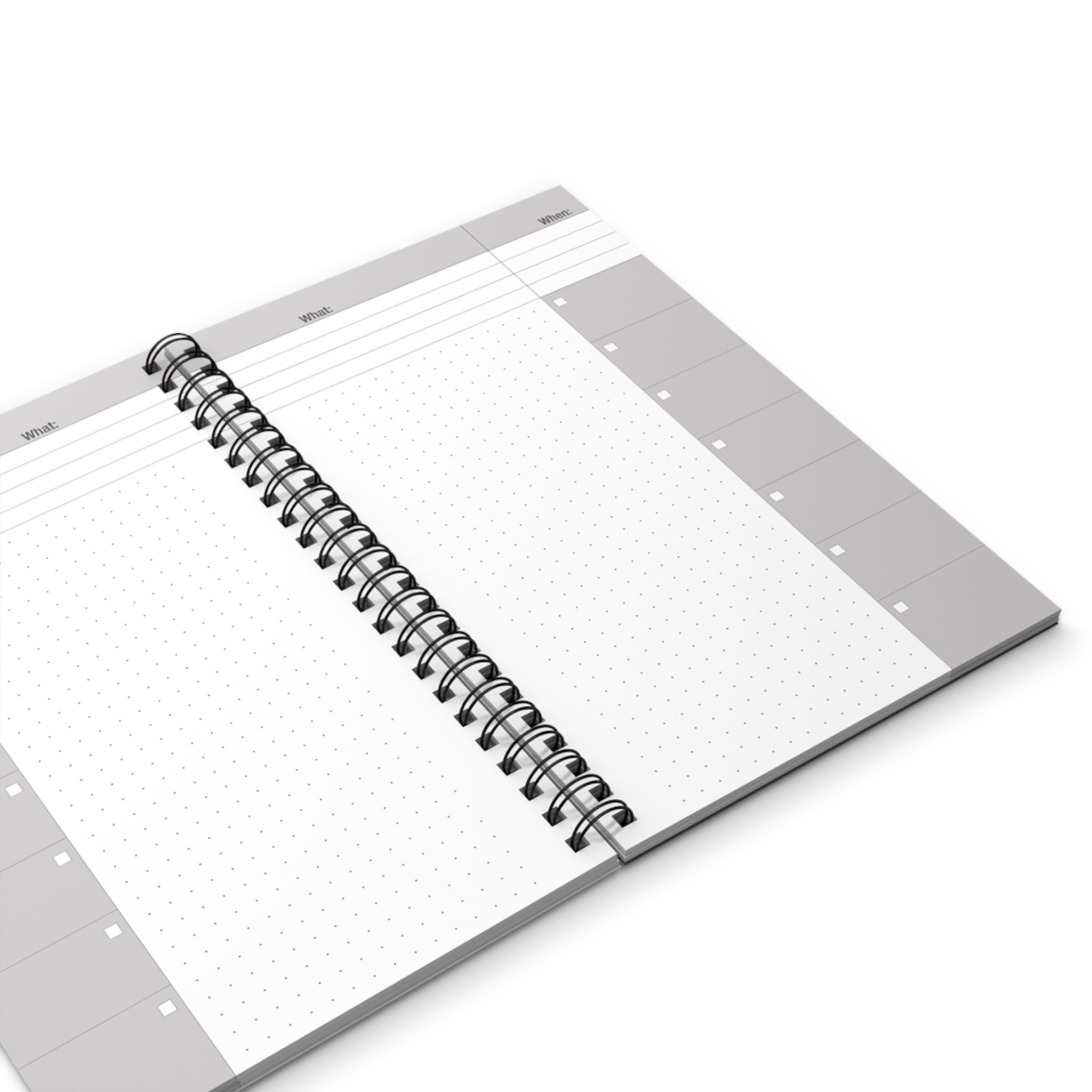 Botanical Guinea Pig Spiral Notebook