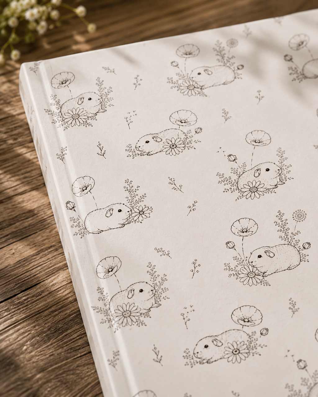 Botanical Guinea Pig A5 Notebook | Softcover Journal